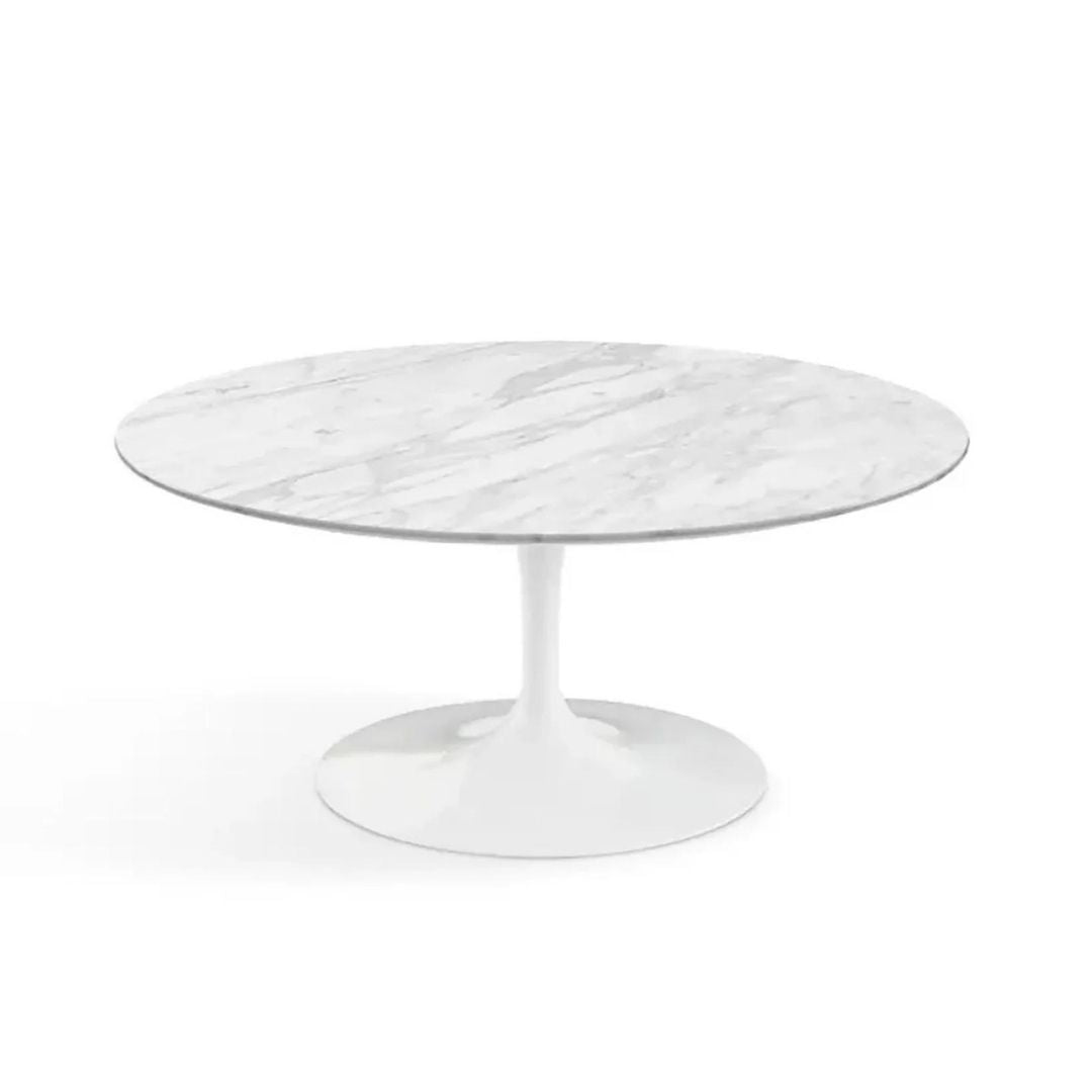 Tulip Beyaz Orta Sehpa Çap 90