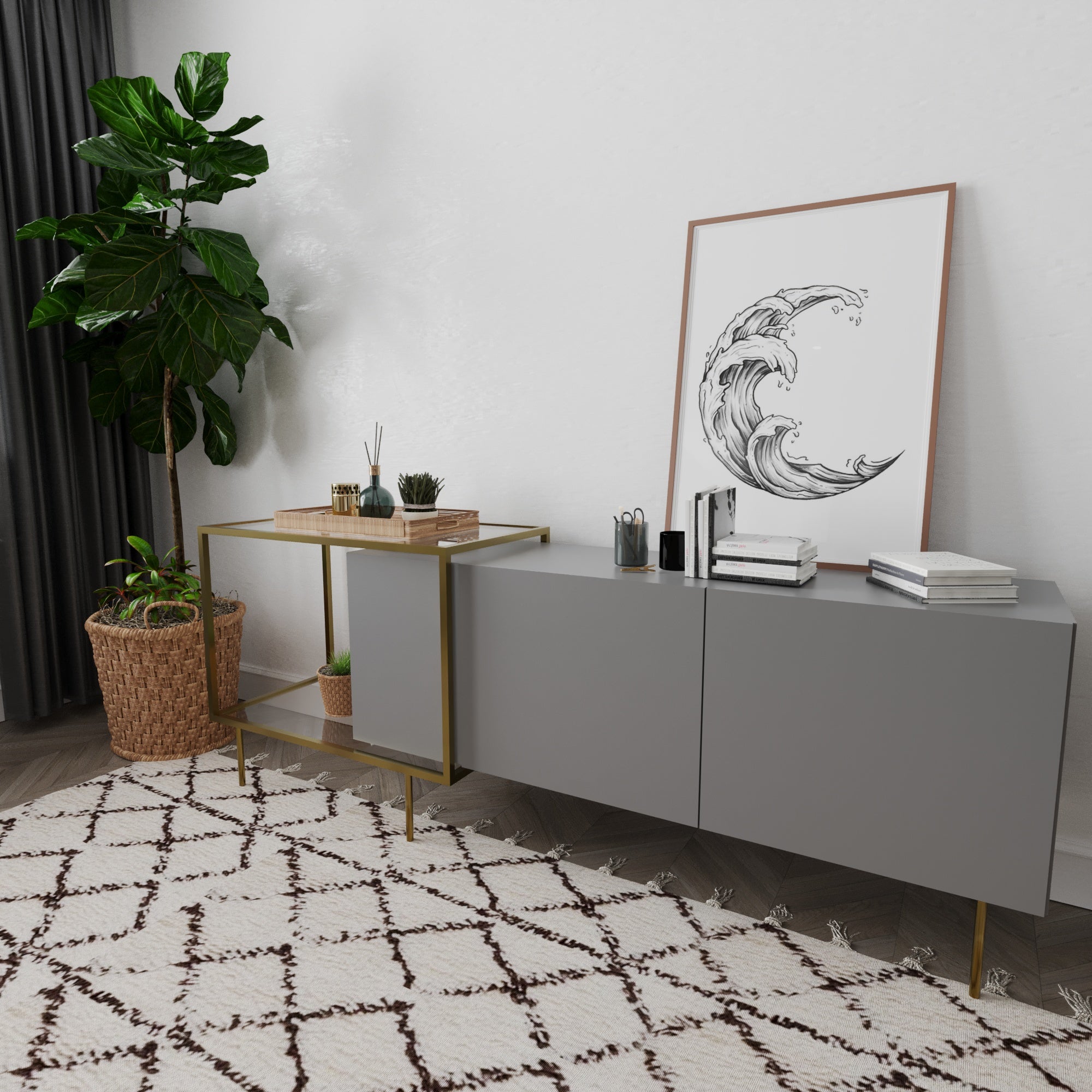 Bellissimo Konsol Gold