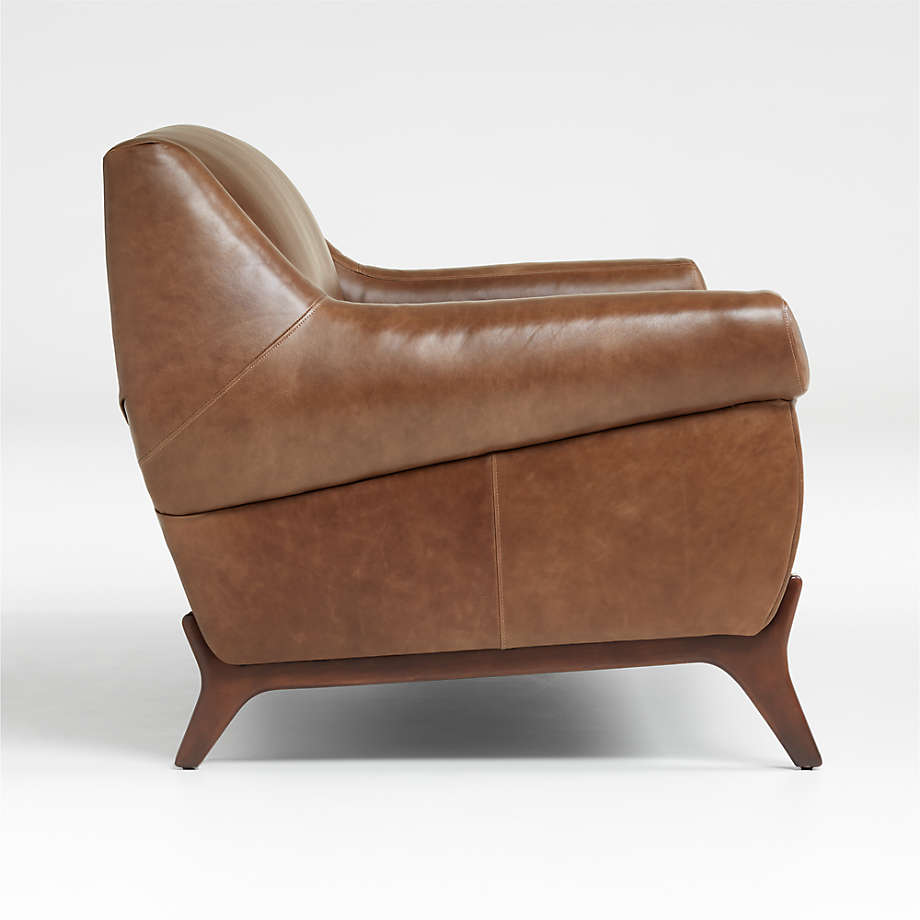 Casper Suni Deri Koltuk Kahverengi