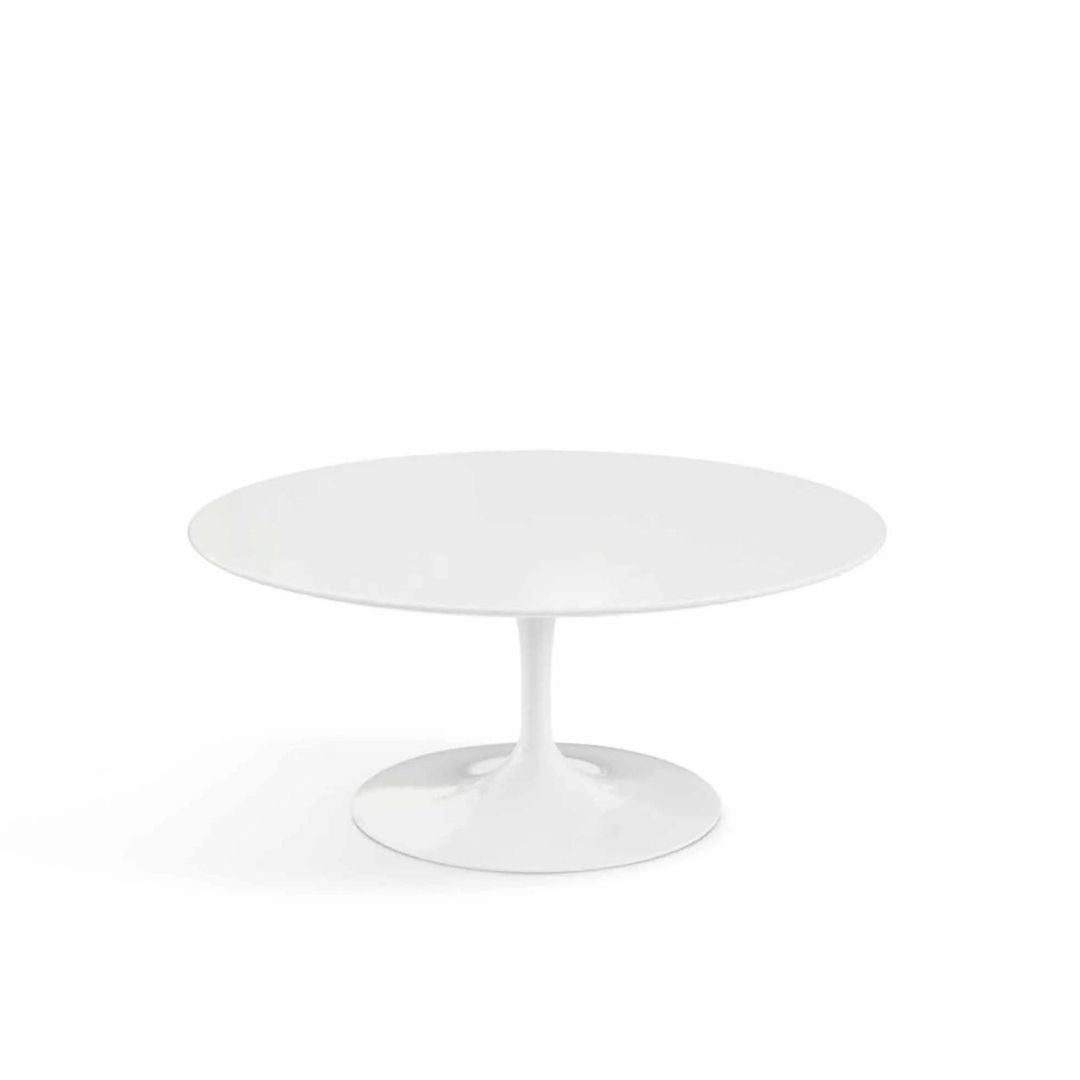 Tulip Beyaz Orta Sehpa Çap 90