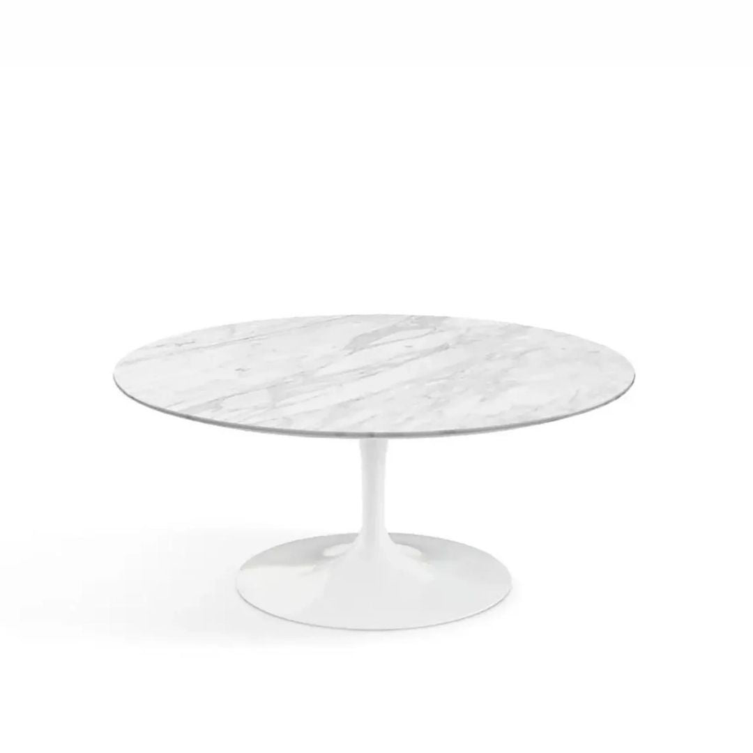 Tulip Beyaz Orta Sehpa Çap 90