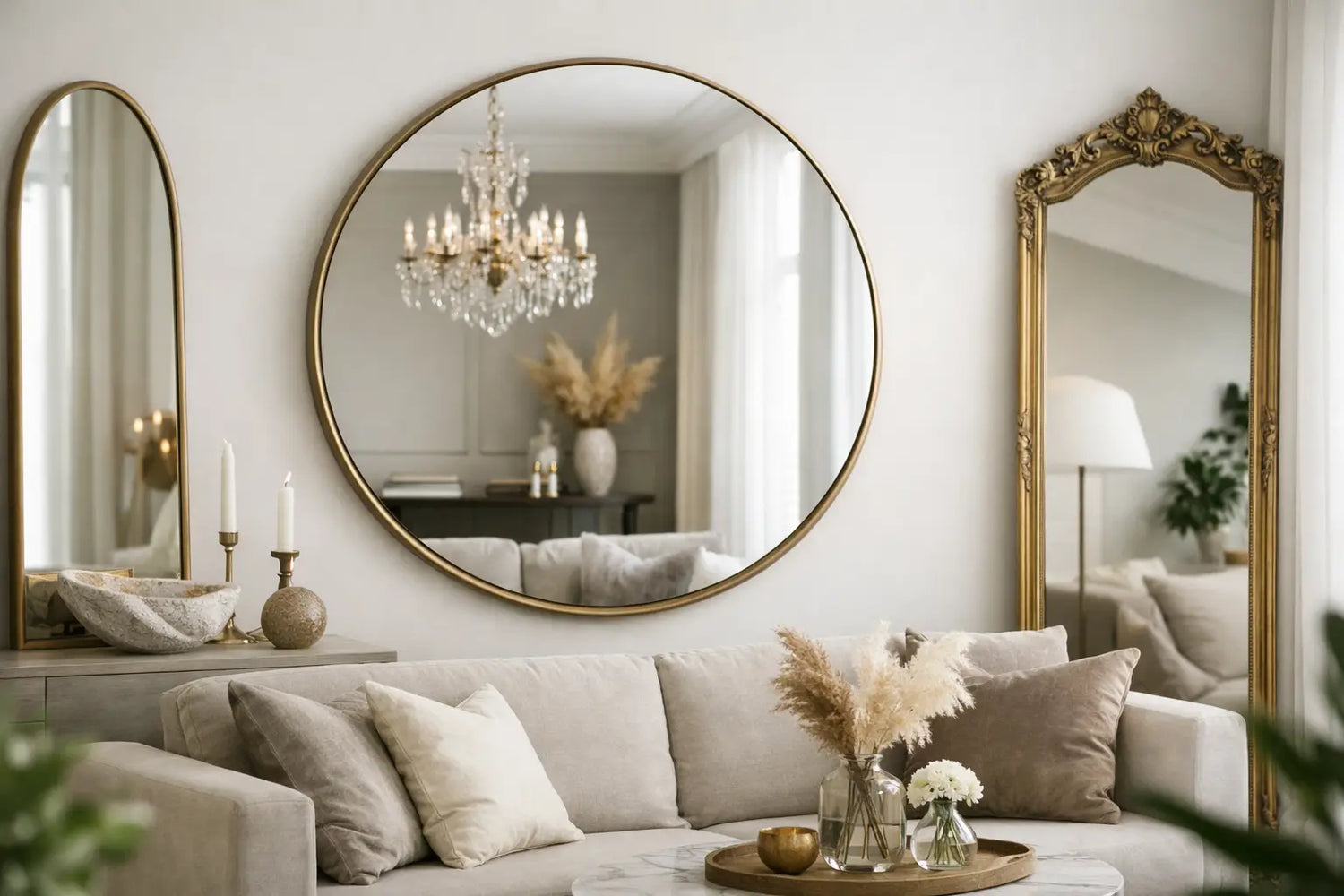 En Şık Salon Aynası Tasarımları