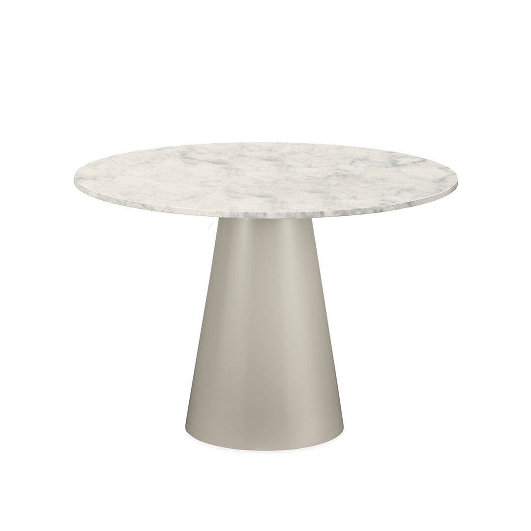 Woven Gri Yemek Masası 130 cm