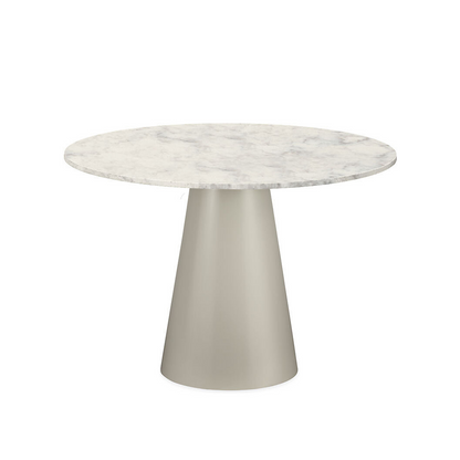 Woven Gri Yemek Masası 130 cm