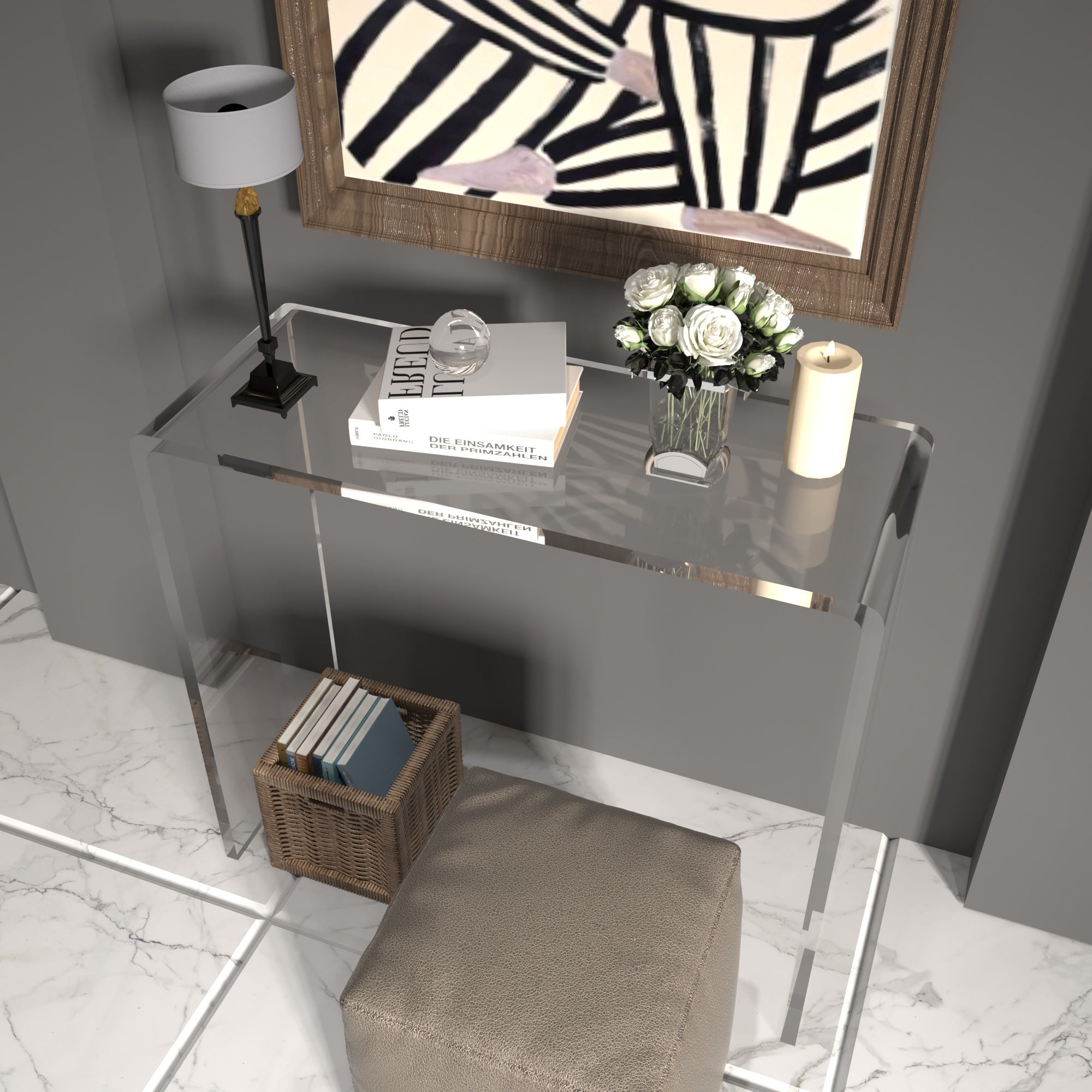 Şeffaf Akrilik Dresuar (15 mm Kalınlık)