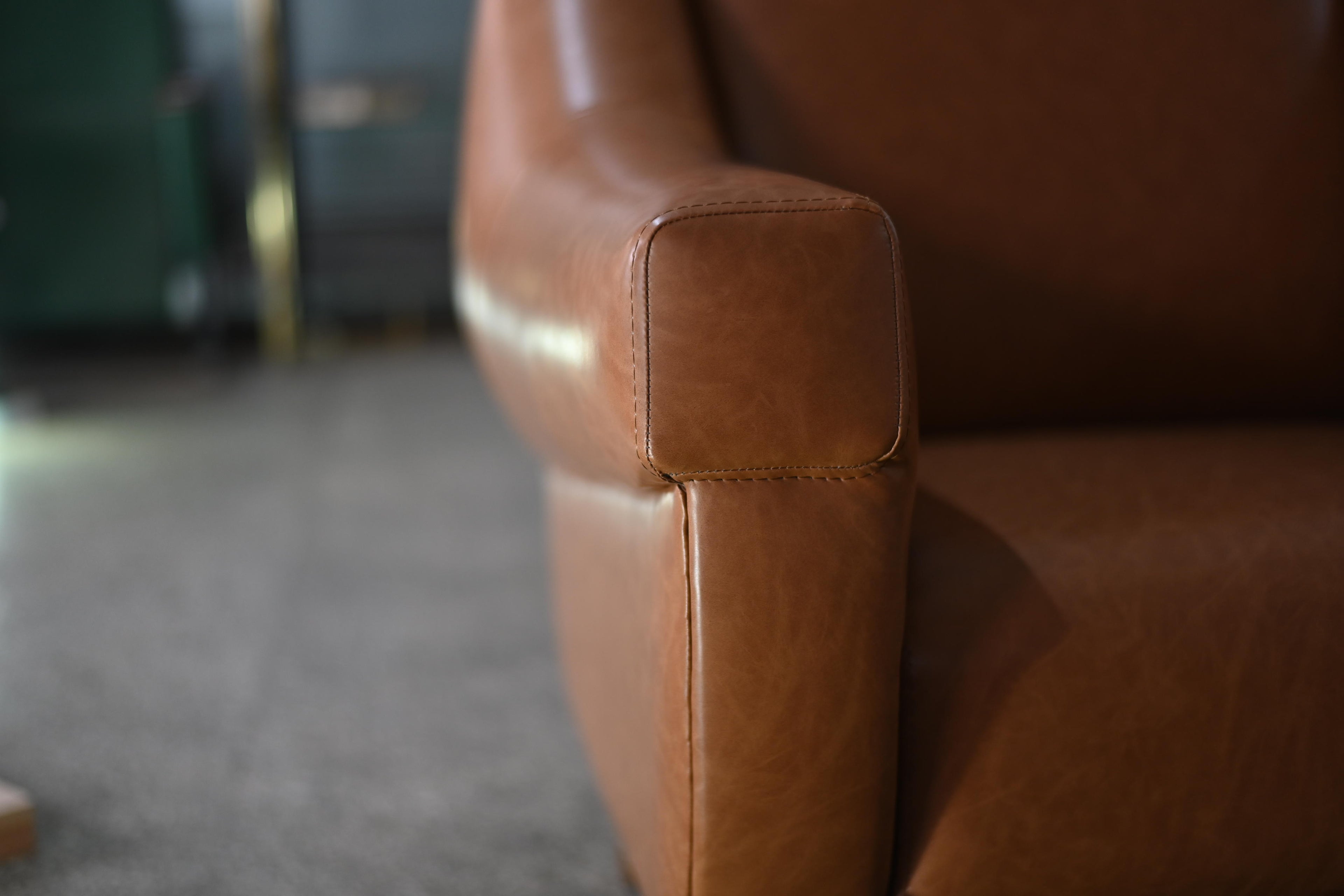 Casper Deri Berjer Kahverengi