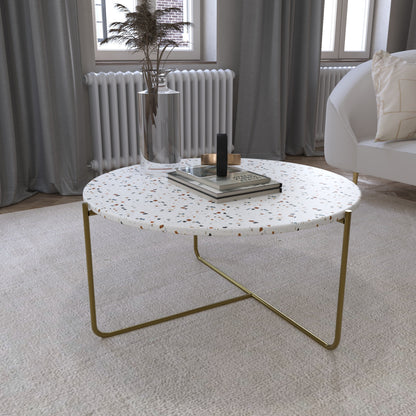 Rokso Terrazo Orta Sehpa