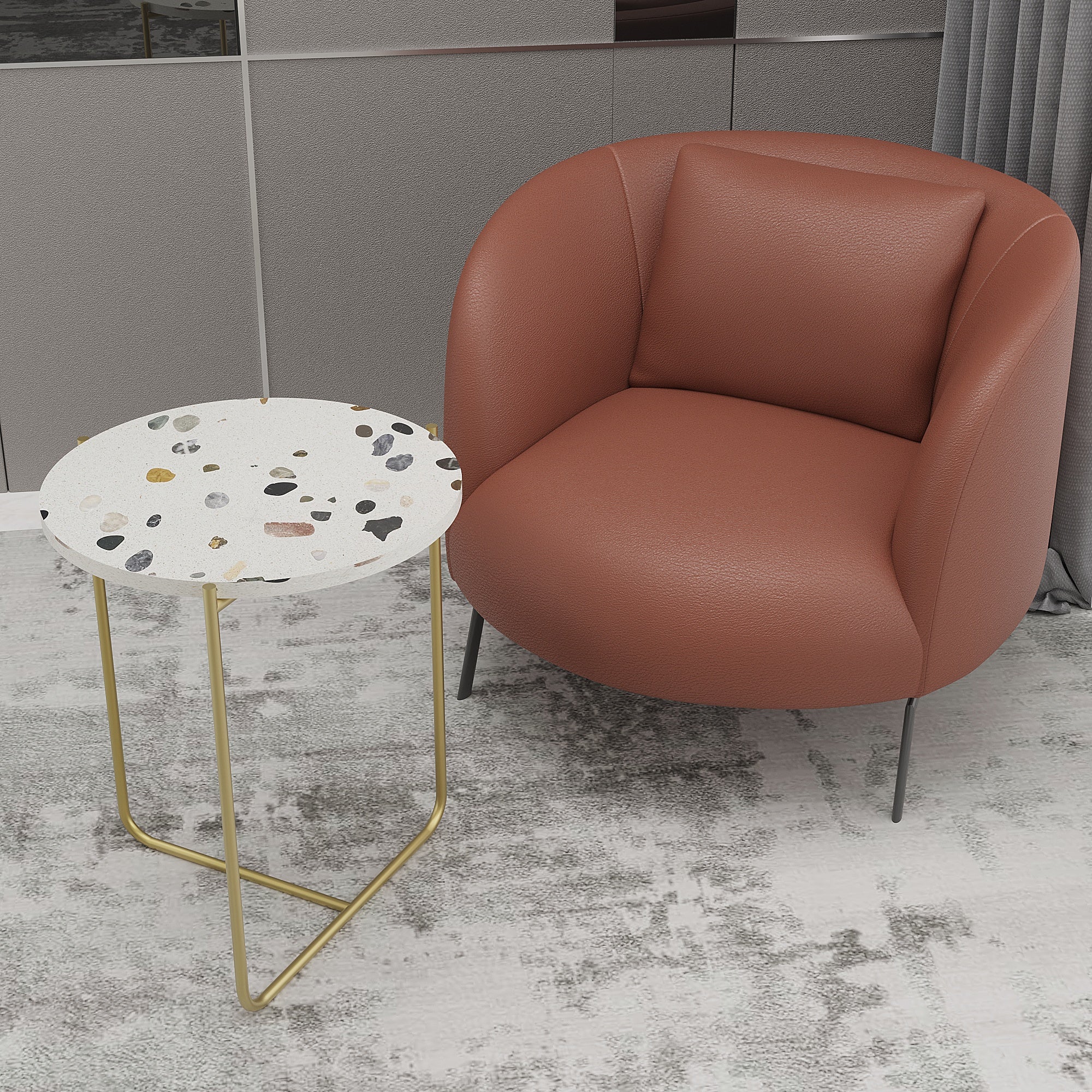 Rokso Terrazo Yan Sehpa