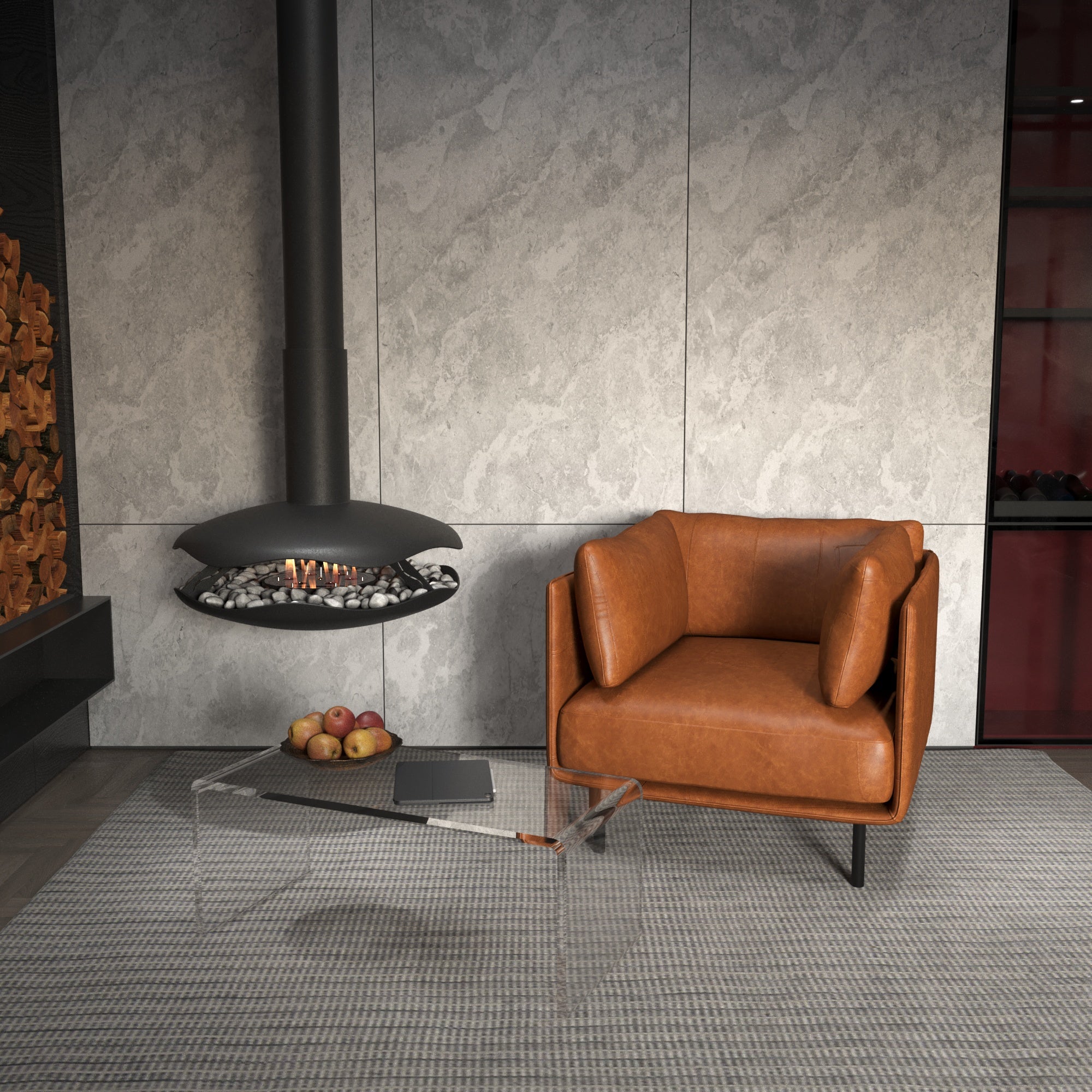 Swell Deri Berjer Kahverengi