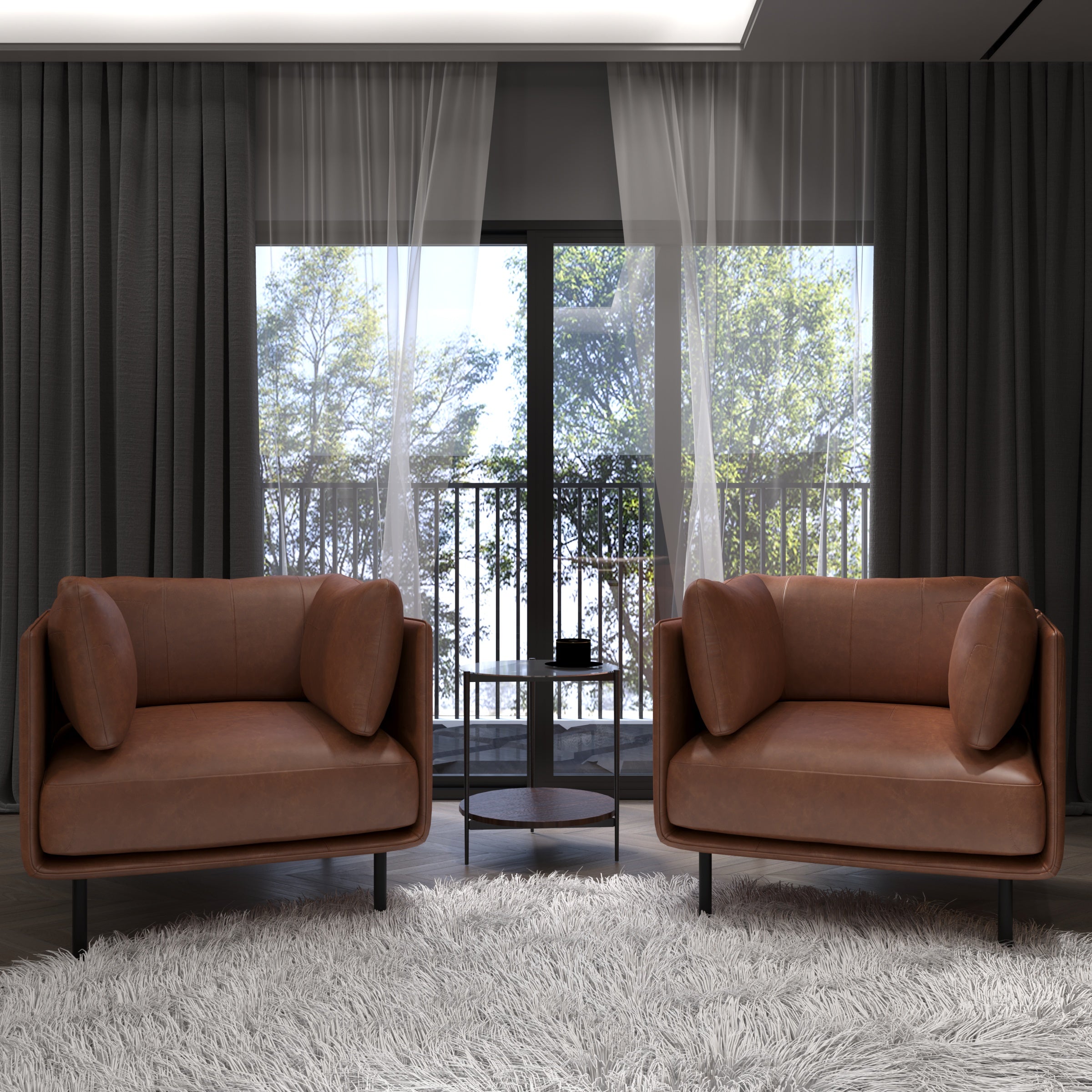 Swell Deri Berjer Kahverengi