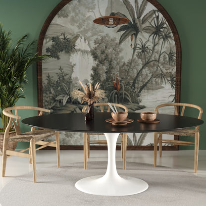 Tulip Beyaz Geniş Masa