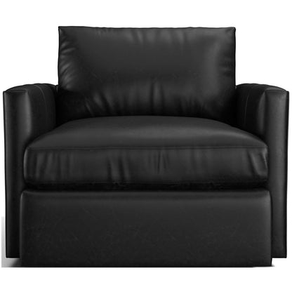 Lounge Deri Döner Berjer