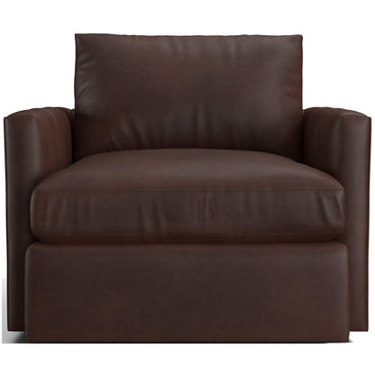 Lounge Deri Döner Berjer