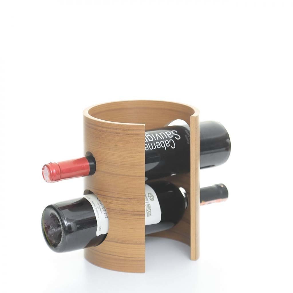 Ahşap Şarap Şişeliği