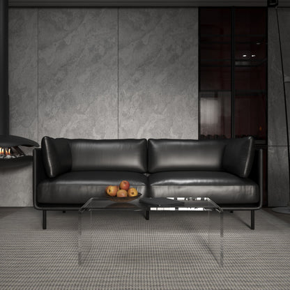 Swell Suni Deri İkili Koltuk