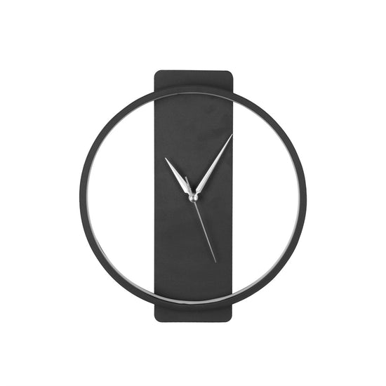 Circle Modern Duvar Saat Led Aplik 3000K Gün Işığı