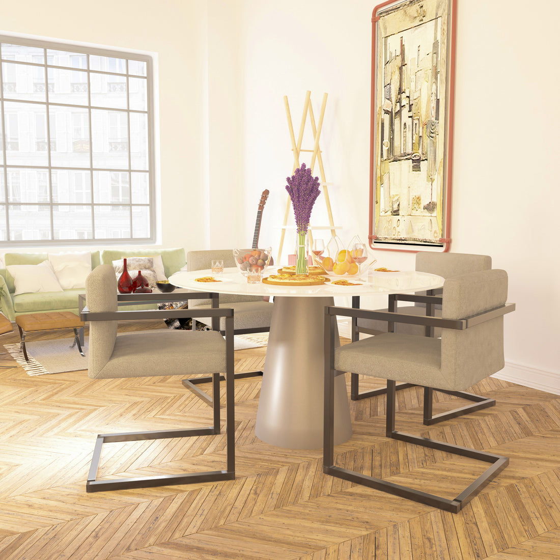 Jumbo Yemek Masası Takımı