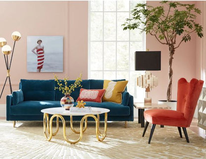 Zetty Yuvarlak Orta Sehpa