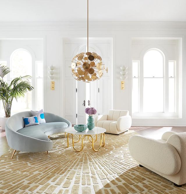 Zetty Yuvarlak Orta Sehpa