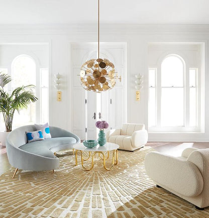 Zetty Yuvarlak Orta Sehpa