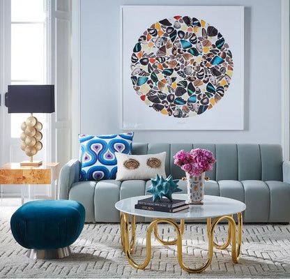 Zetty Yuvarlak Orta Sehpa