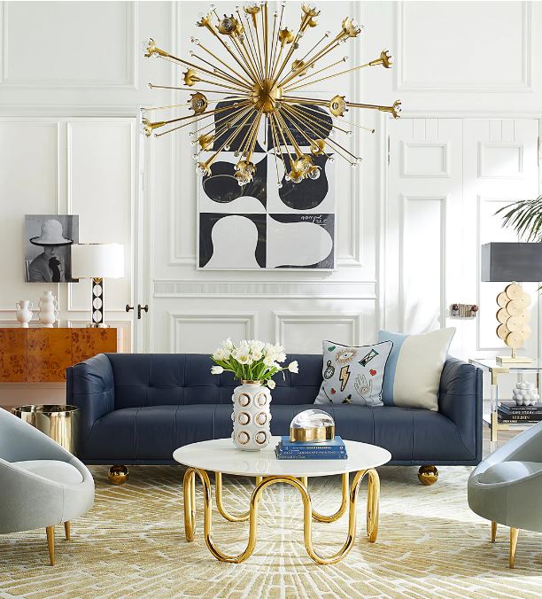 Zetty Yuvarlak Orta Sehpa