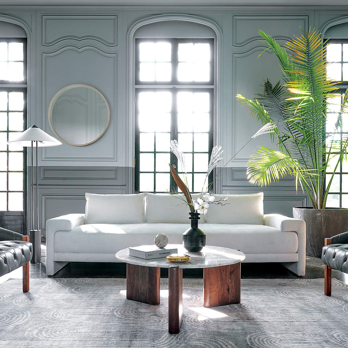 Milano Modern Üçlü Koltuk