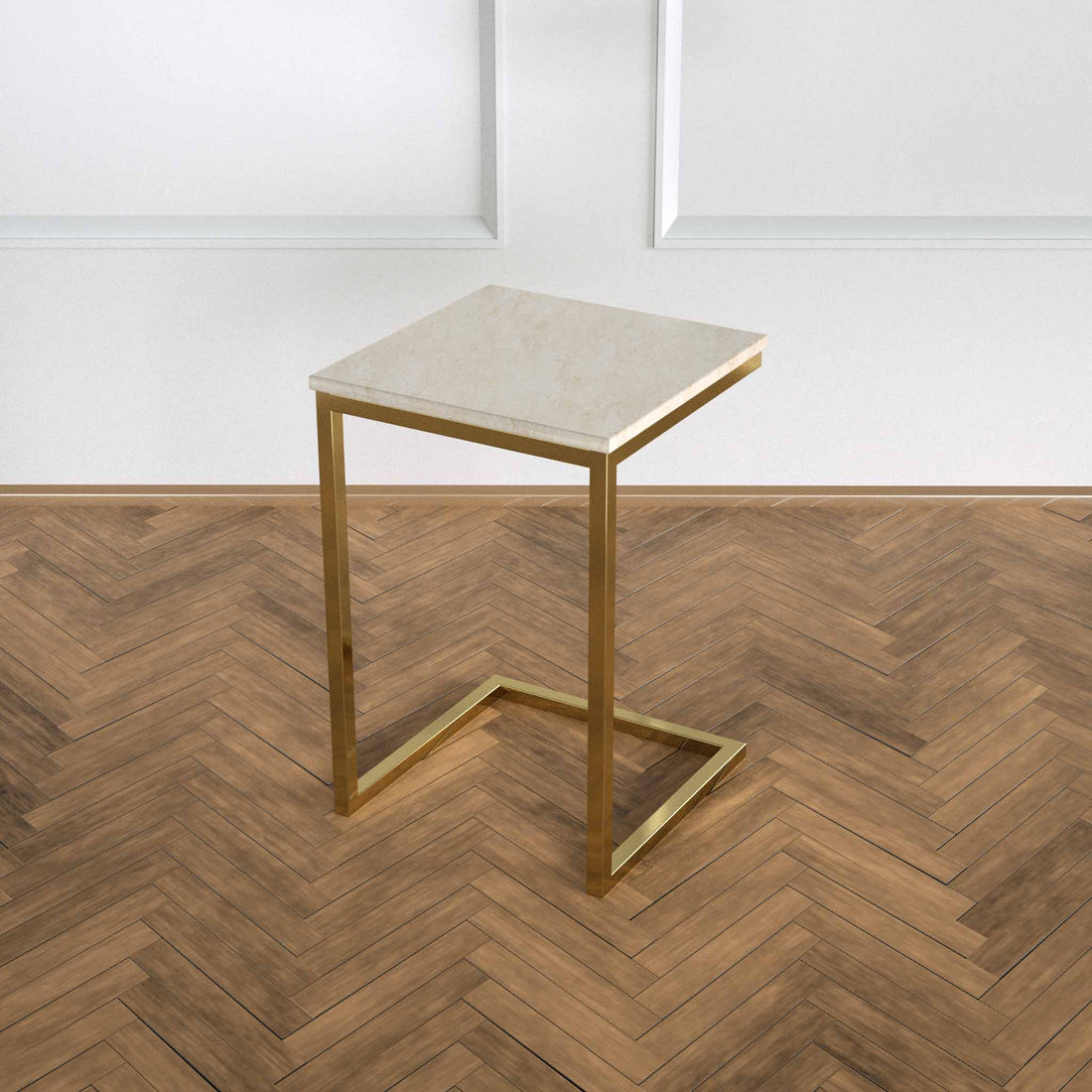 Potrica C Sehpa Pirinç Ayak