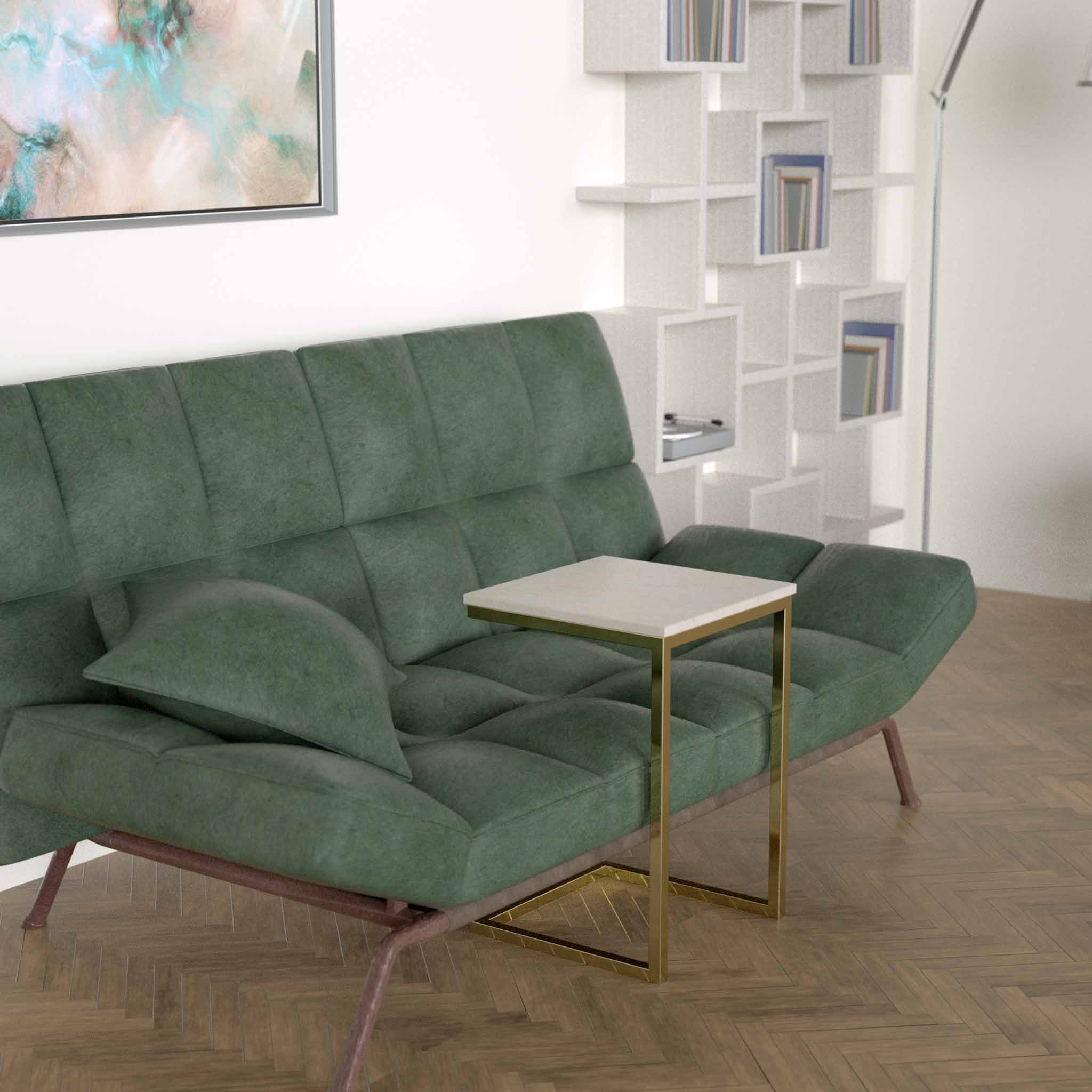 Potrica C Sehpa Pirinç Ayak