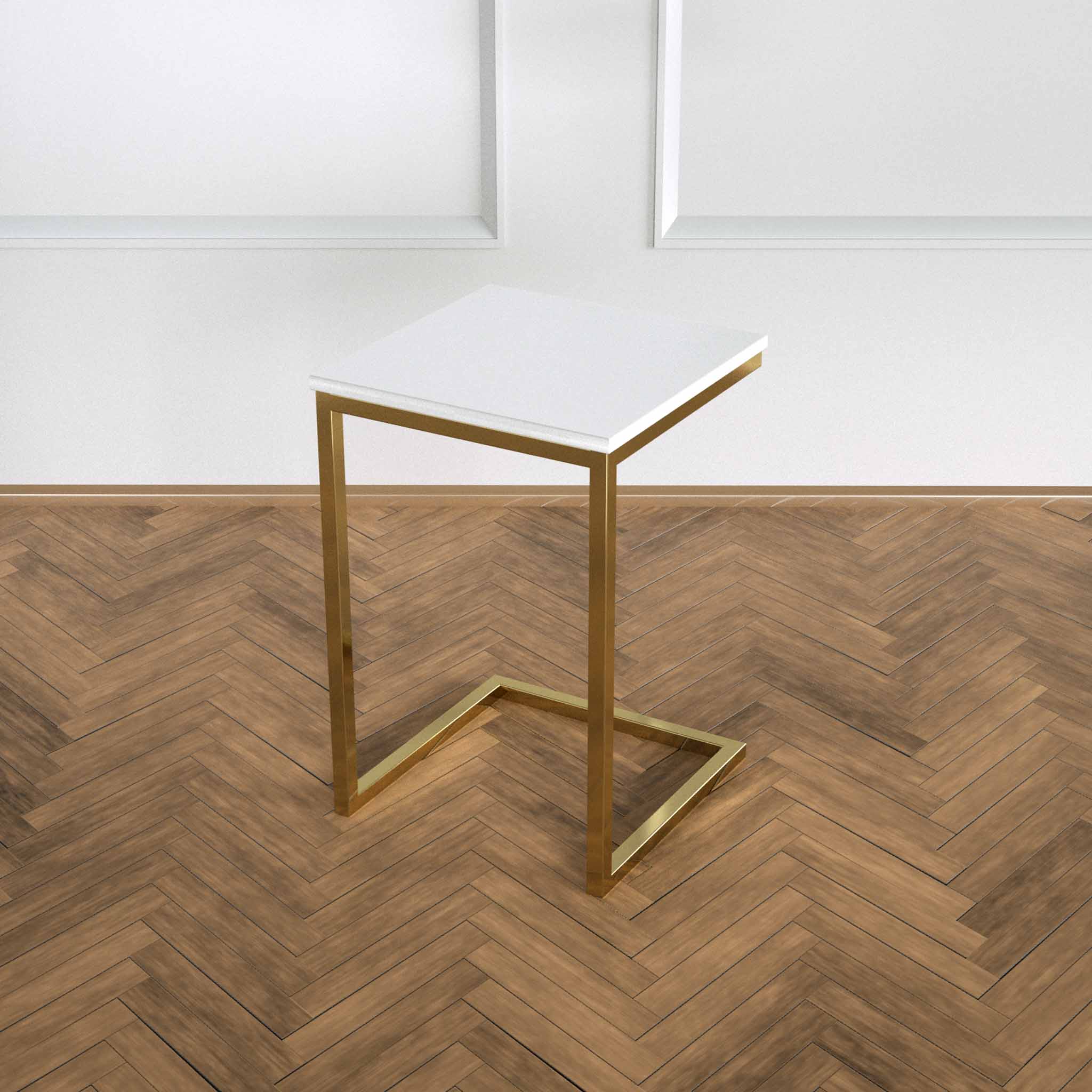 Potrica C Sehpa Pirinç Ayak