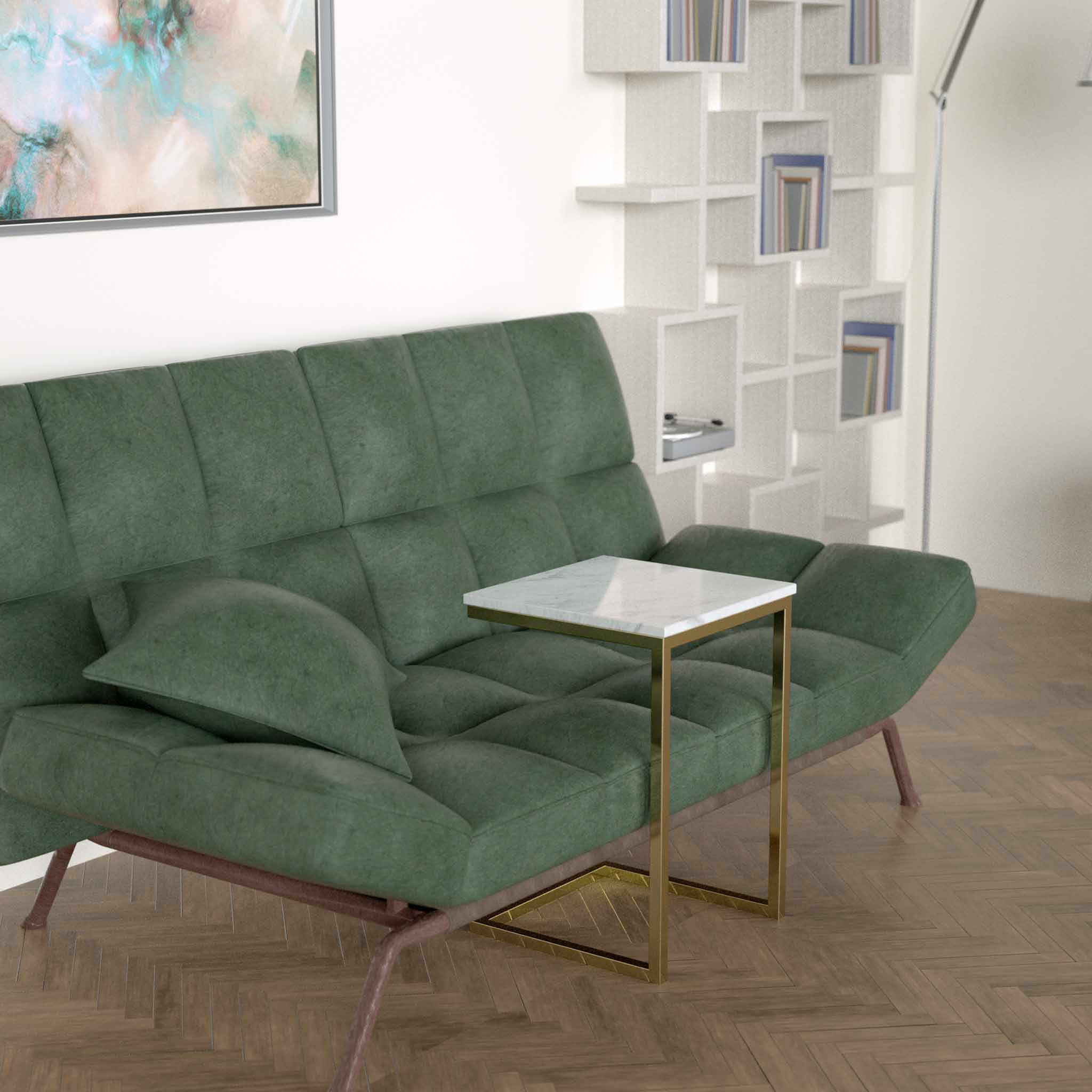 Potrica C Sehpa Pirinç Ayak