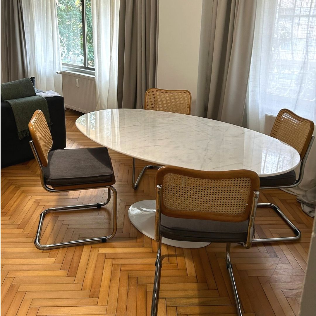 Tulip Beyaz Geniş Masa