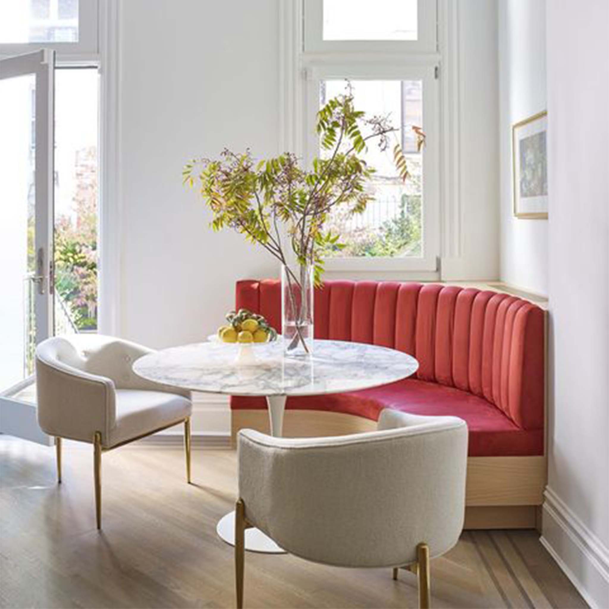 Tulip Beyaz Masa Çap 100