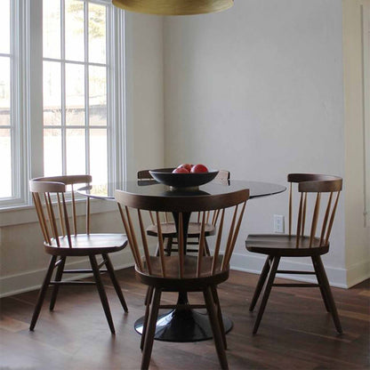 Tulip Siyah Masa Çap 130