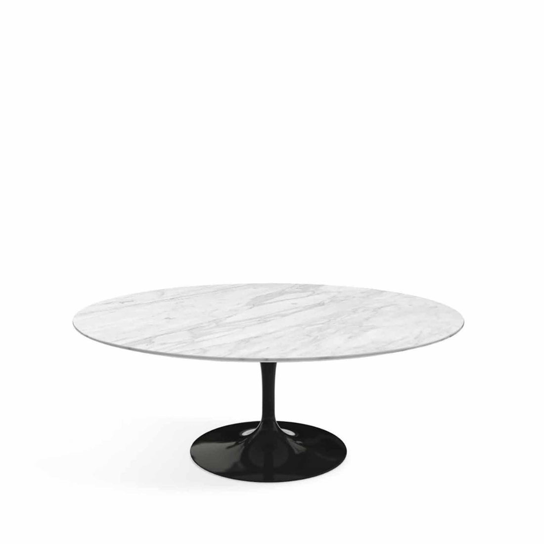 Tulip Siyah Orta Sehpa Çap 100