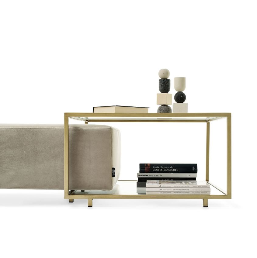 Bellissimo Puflu Orta Sehpa Gold