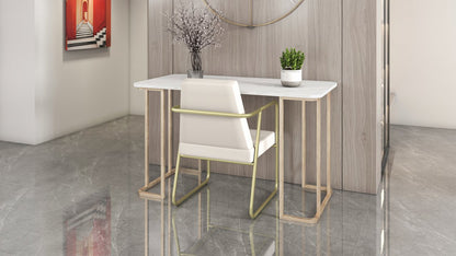 Maple Mermer Çalışma Masası