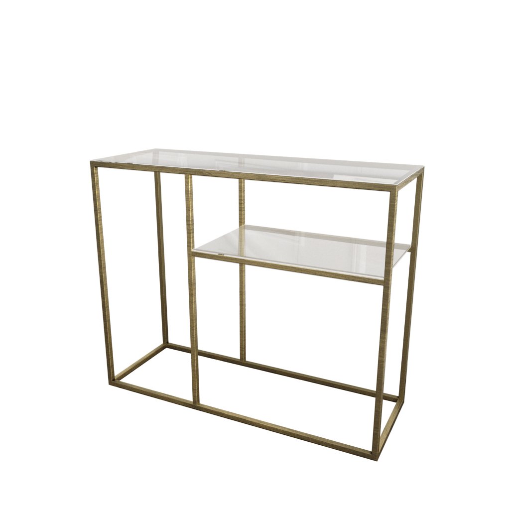 Lumina Metal Dresuar Eskitme Pirinç Ayak