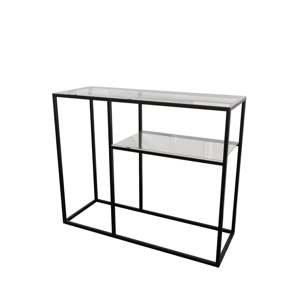 Lumina Metal Dresuar Siyah Statik Ayak