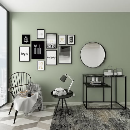 Lumina Metal Dresuar Siyah Statik Ayak