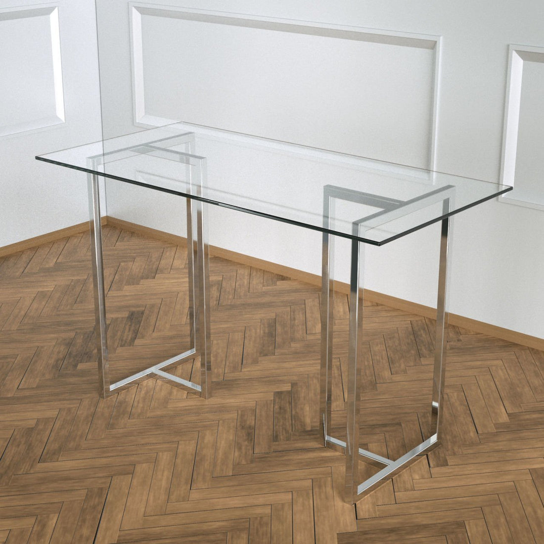 Potrica Yemek Masası - Paslanmaz Ayak