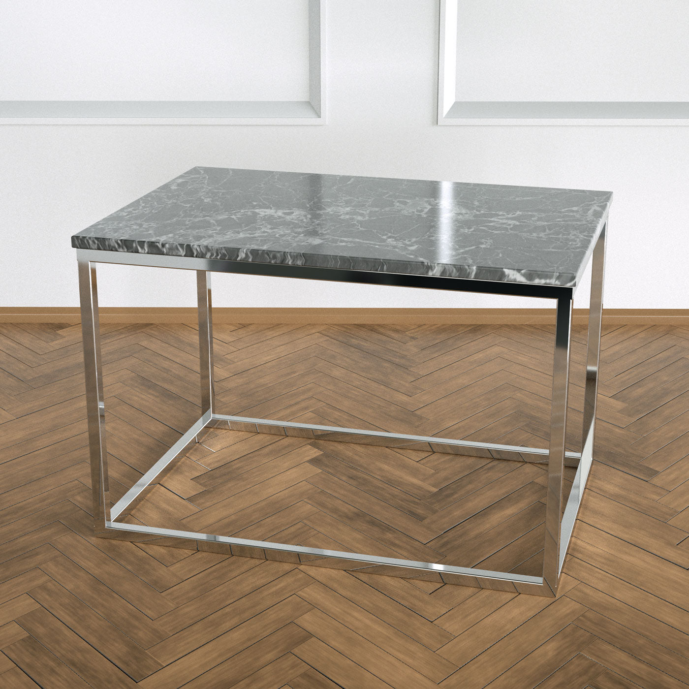 Potrica Yan Sehpa - Paslanmaz Ayak