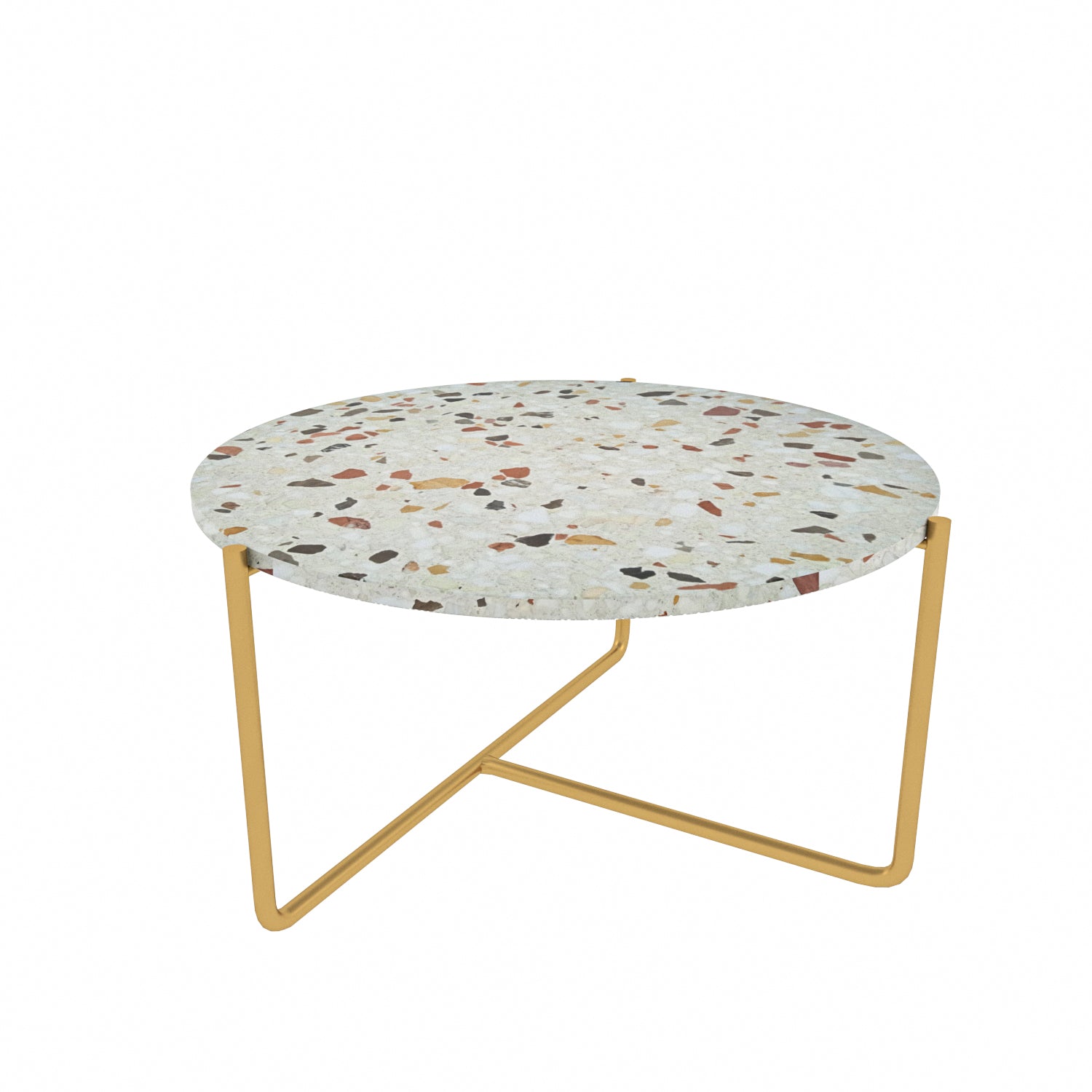 Rokso Terrazo Orta Sehpa