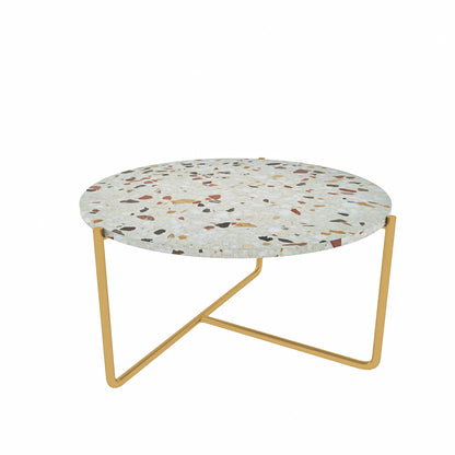 Rokso Terrazo Orta Sehpa