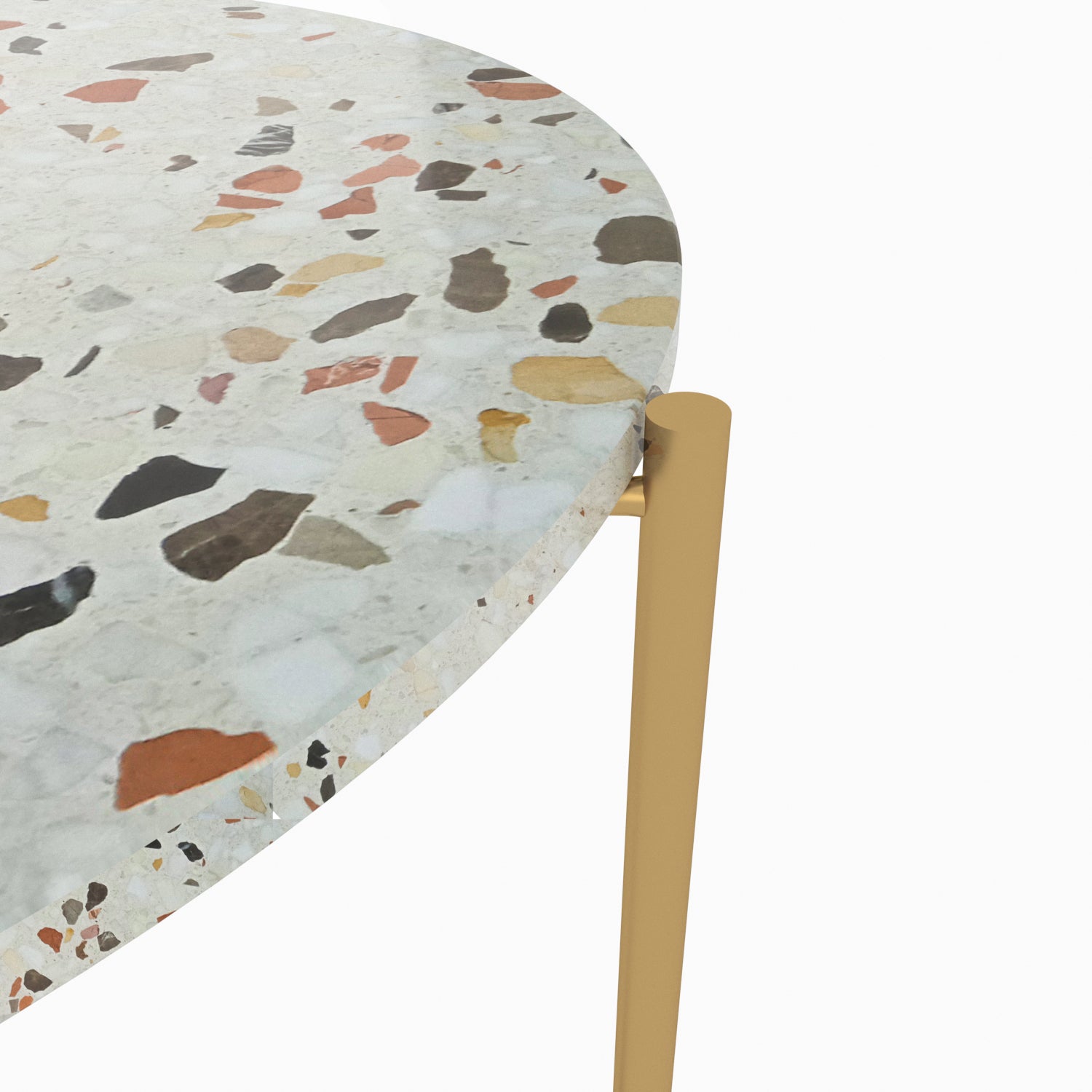 Rokso Terrazo Orta Sehpa