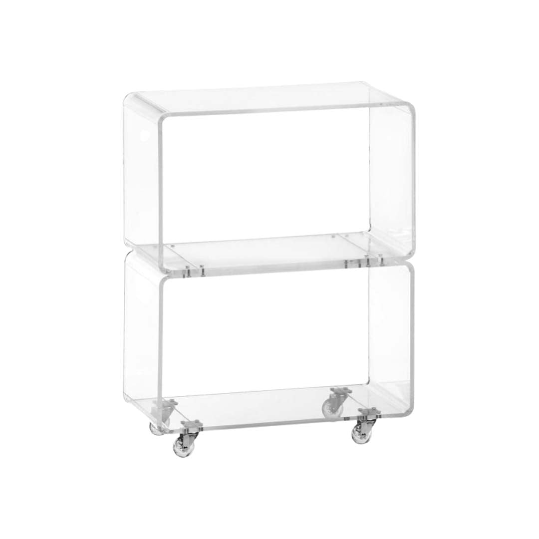 Şeffaf Akrilik 8 Sehpa (15 mm Kalınlık)