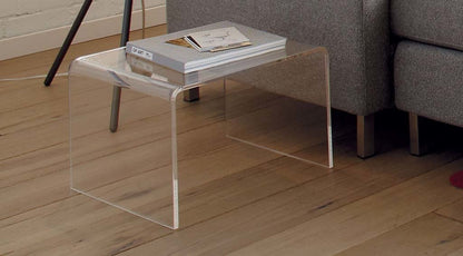 Şeffaf Akrilik Yan Sehpa