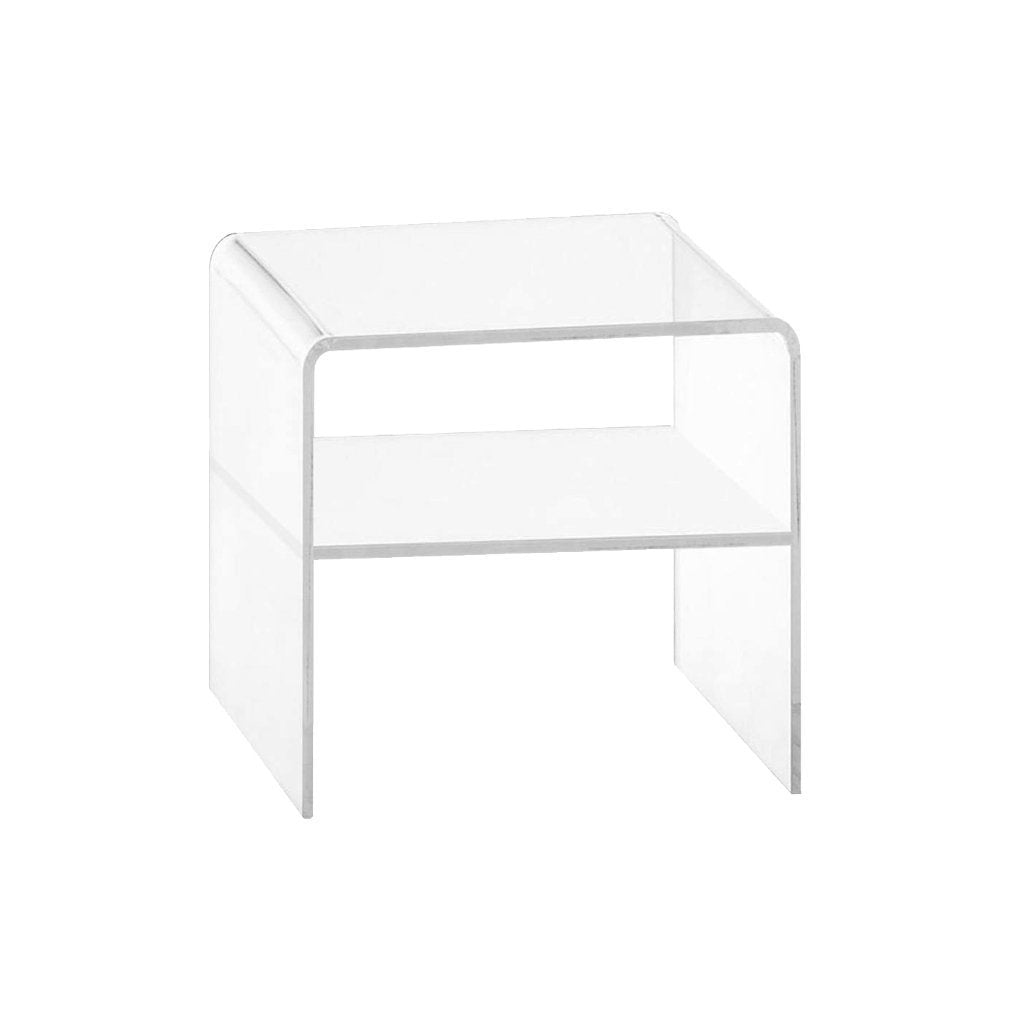 Şeffaf Akrilik Yan Sehpa (15 mm Kalınlık)