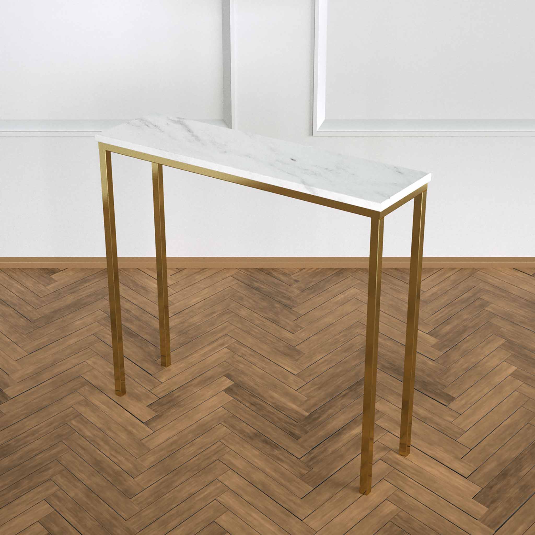 Shiny Dresuar Parlak Pirinç