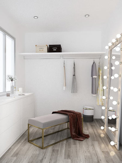 Stil Bench Eskitme Pirinç Ayak